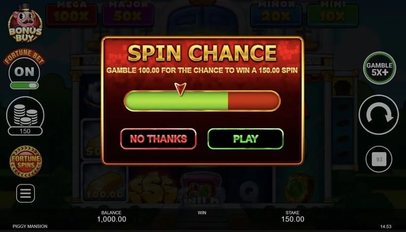 Piggy Mansion - ræsing Free Spins